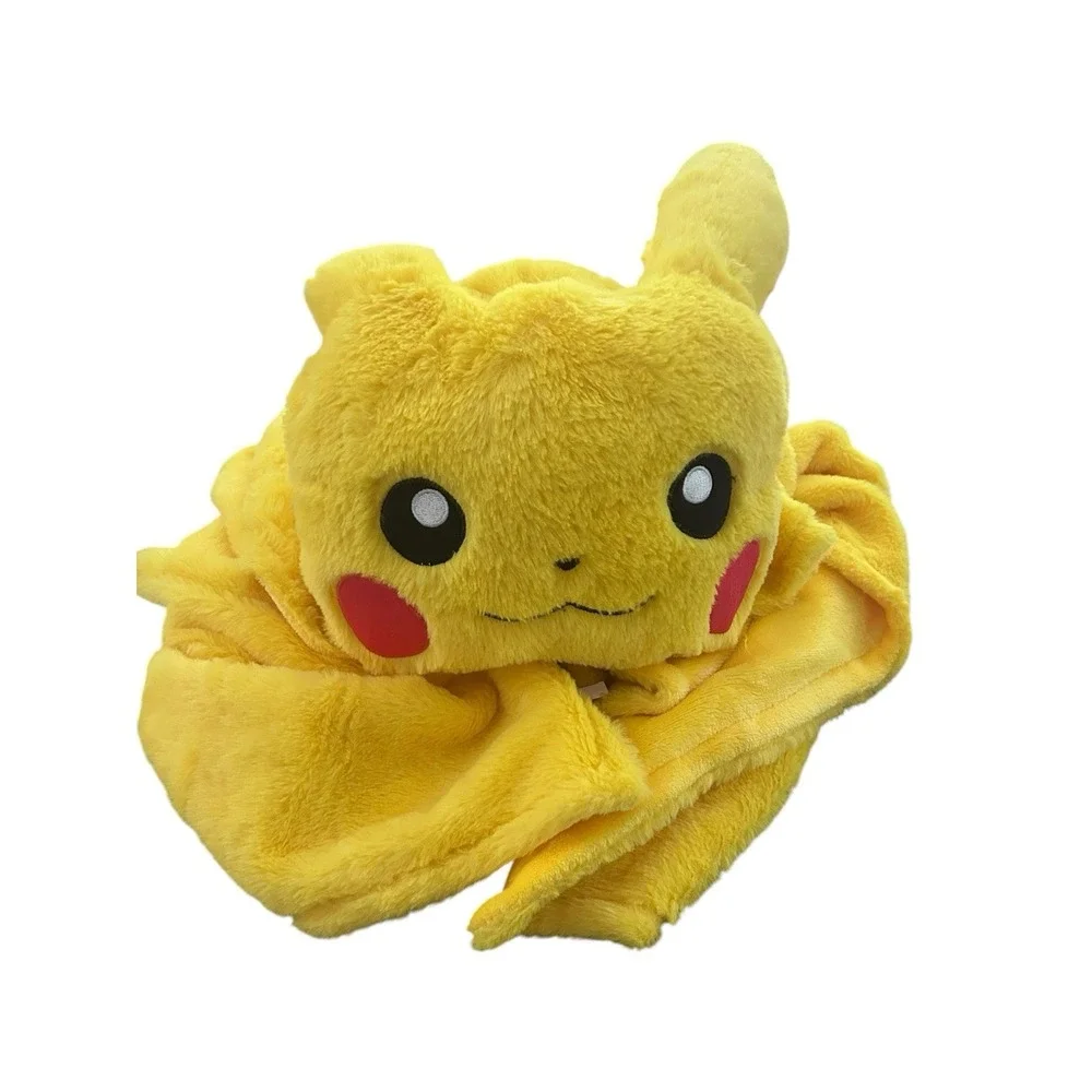 Pokemon Pikachu Hooded Throw Blanket 30